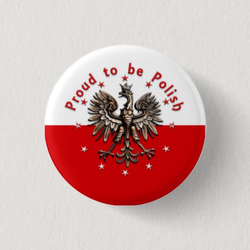 Proud to be Polish _ Button