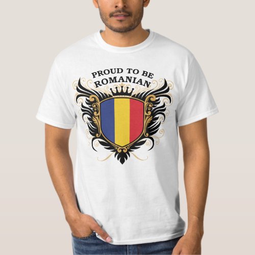 Proud to be Romanian T_Shirt