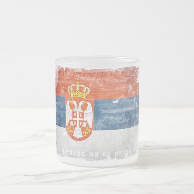 Proud to be serbian mug (Center)