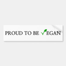 proud to be vegan white