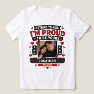 Proud to be Yours Custom Tri-Blend Shirt