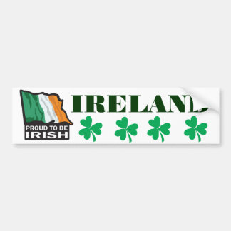 Irish Shamrock Stickers | Zazzle