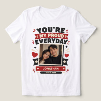 Proud to Have You Custom Tri-Blend Shirt