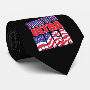 Proud to support President Trump Neck Tie