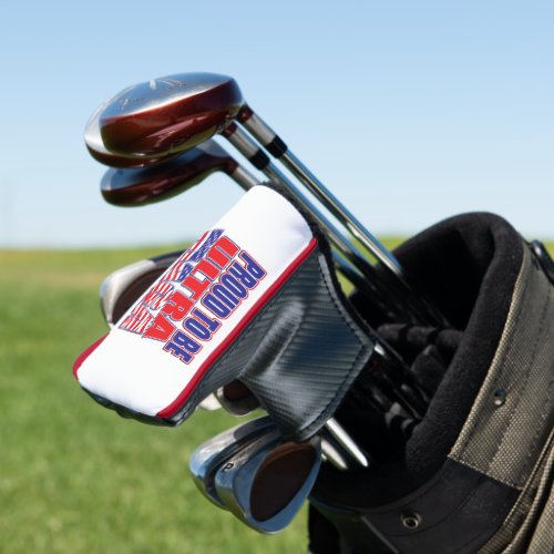 Proud to Support Trump Golf Head Cover