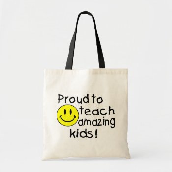 Proud To Teach Amazing Kids! Tote Bag by AutismZazzle at Zazzle