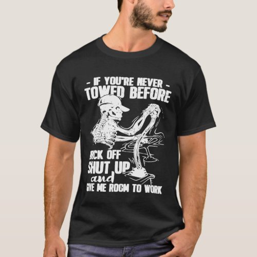 Proud Tow Truck Drivers Wife T_Shirt