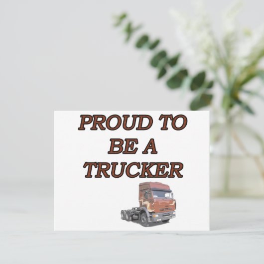 PROUD TRUCKER (Standing Front)