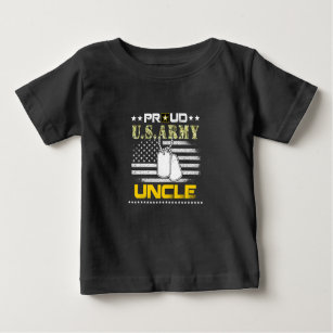 Proud U.S. Army Uncle Shirt Military Pride Long