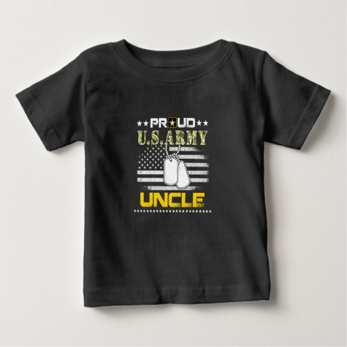 Proud US Army Uncle Shirt Military Pride Long
