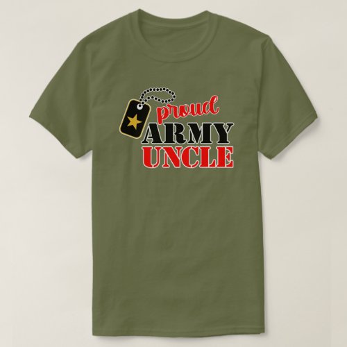 Proud US Army Uncle T_Shirt