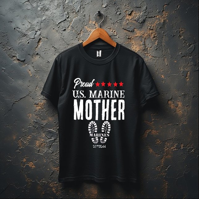Proud U.S. Marine Customized Military T-Shirt (Creator Uploaded)