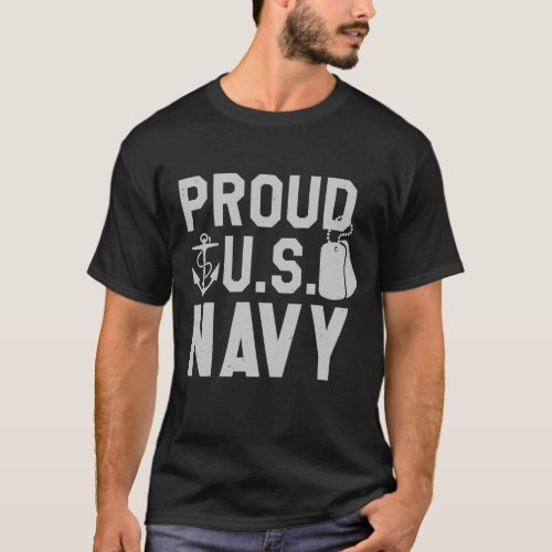 Proud US Navy _ US Navy Veterans T Shirt