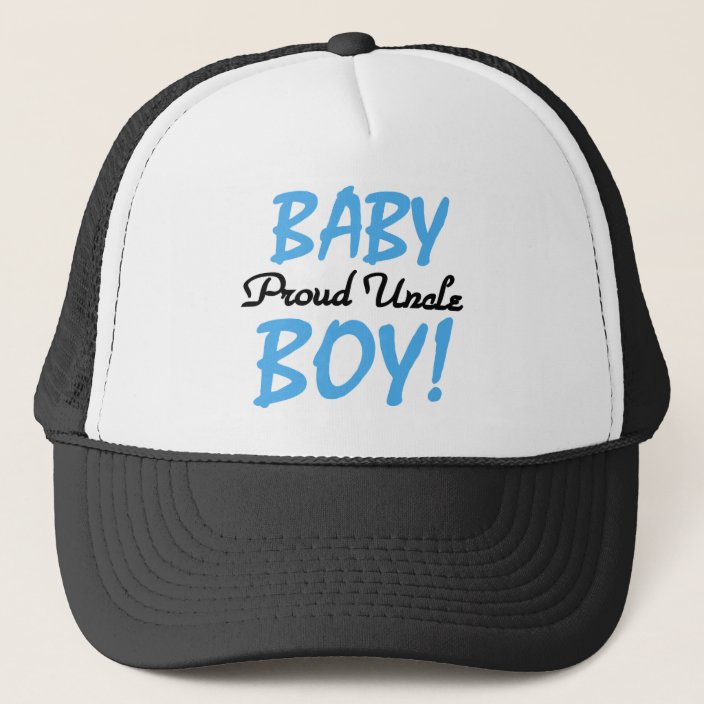 baby boy trucker hat