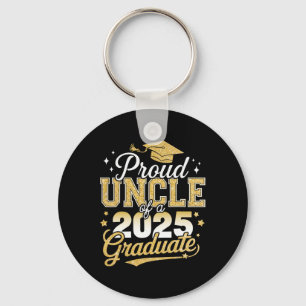 Proud Uncle Of A Cl Of 2025 Graduate Senior Gradua Keychain