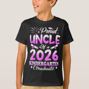 Proud uncle of a class of 2026 graduate floral T-Shirt
