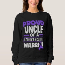 Proud Uncle Of A Crohn's & Colitis Warrior Sweatshirt