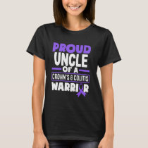Proud Uncle Of A Crohn's & Colitis Warrior T-Shirt