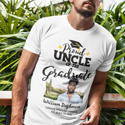 Proud Uncle of the graduate photo name T_Shirt