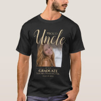 Proud Uncle | Photo Graduation T-Shirt