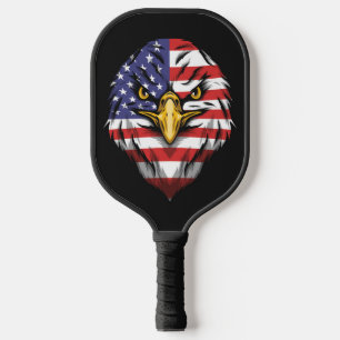 Proud United States of America USA Special Flag Pickleball Paddle
