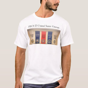 Proud United States Veteran - Men's T-Shirt