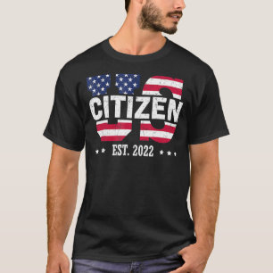 Proud Us Citizenship Decoration American T-Shirt