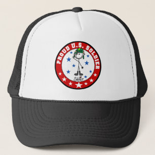 Proud US Soldier Trucker Hat