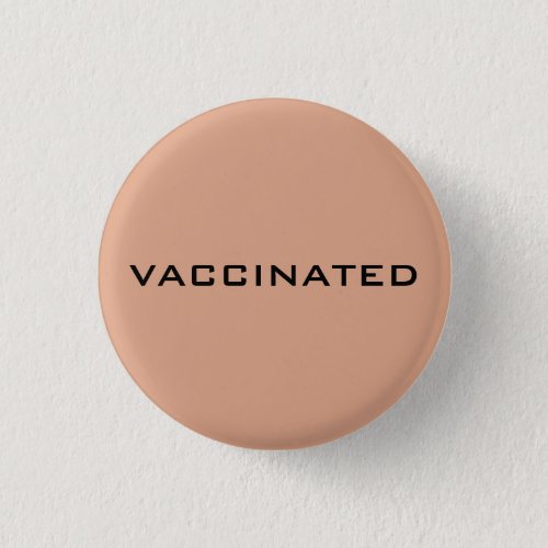 Proud Vaccinated Coronavirus Pandemic Button