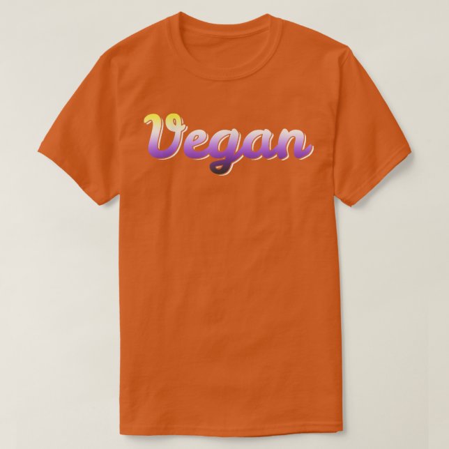 Proud Vegan Queer Trans Gay Lesbian Vegans Veganis T-Shirt (Design Front)