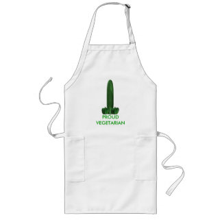 Proud Vegetarian Long Apron