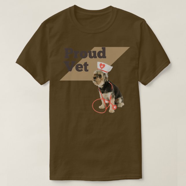 Proud Vet T-Shirt (Design Front)