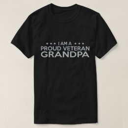 Proud Veteran Grandpa T-Shirt