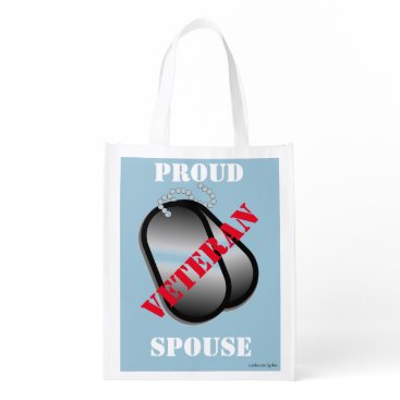 Proud Veteran Spouse Tote Bag Proud Veteran Spouse Tote Bag