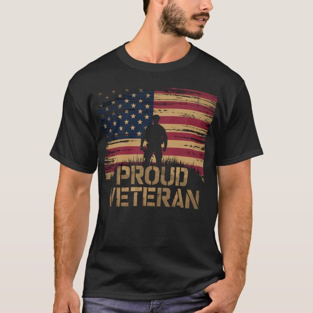 Proud Veteran Tshirt (Front)