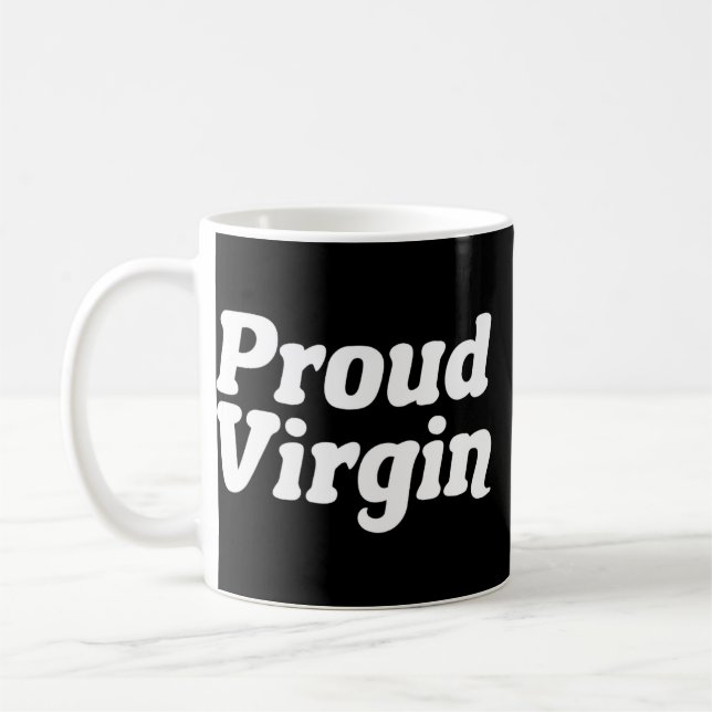 Proud Virgin Coffee Mug (Left)