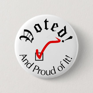 Proud Voter Button