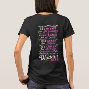 Proud Welder Wife T-Shirt