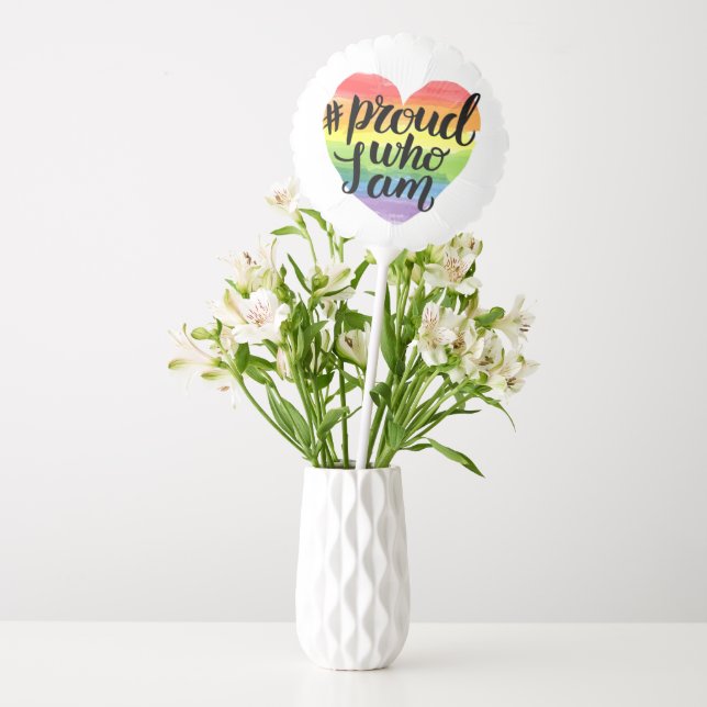 Proud Who I Am Balloon (Vase)