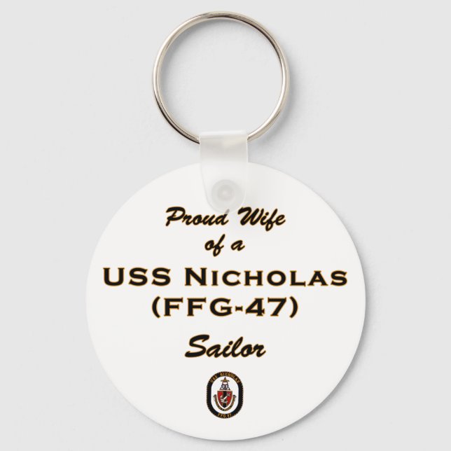 Proud Wife Keychain (Front)