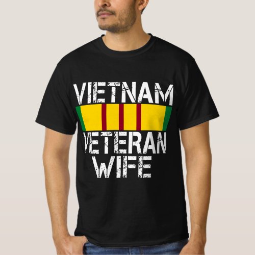 Proud Wife of a Vietnam Veteran T_Shirt