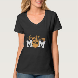Proud Wrestling Mom Wrestler Mama Funny Mother's D T-Shirt