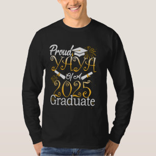 Proud Yaya of a Class of 2025 Graduate Yaya Senior T-Shirt