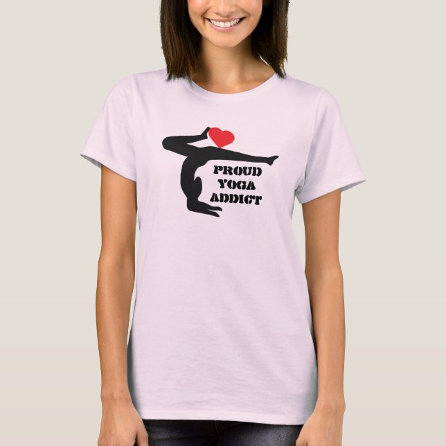 Proud Yoga Addict - Yoga Top (Front)