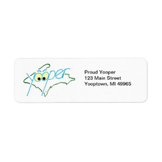 Proud Yooper Return Address Label