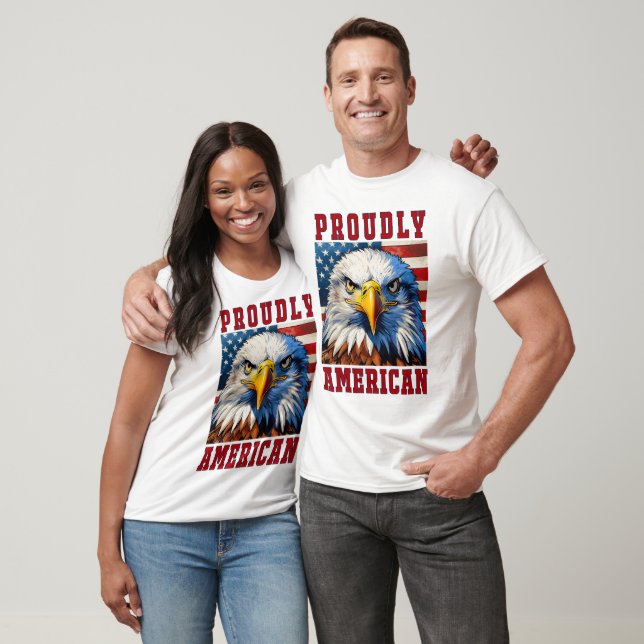 Proudly American T-Shirt (Unisex)