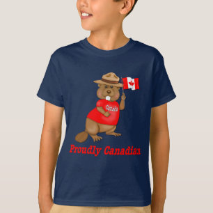 Proudly Canadian Beaver T-Shirt