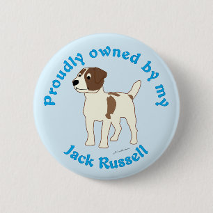 Proudly Owned by my Jack Russell Terrier Button