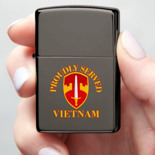 Proudly Served MACV Vietnam Zippo Lighter