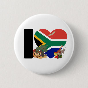 Proudly South African - For real South Africans! Button